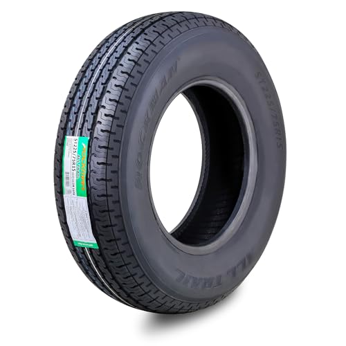 ROCKMAN Trailer Tire ST225/75R15 10-Ply Load Range...