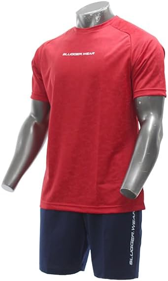 野球 久保田スラッガー ウエア ウェア 大人 一般 トレーニング 春夏 Tシャツ 半袖 丸首 ハーフパンツ 上下セット GT-01-