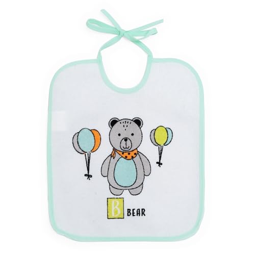 Miniatura 7 de Ti Tin Pack 7 Baberos Bebé Impermeables 26x23 Cm, 6-12 Meses