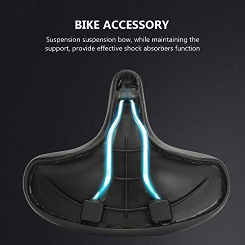 BESPORTBLE, assento de bicicleta, macio, confortável, de substituição, selim para bicicletas de mont