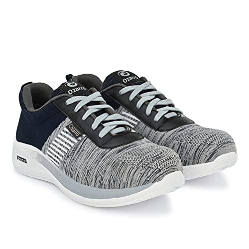 Buy Ozarro Canvas Sports Light Weight Steel Toe Safety Shoes for Mens