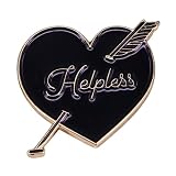 Helpless Eliza Love Song Heart Cupid's Arrow Hamilton Broadway Musical Theatre Alexander Lafayette 3 cm smalto spilla spilla, 1.2 Inches, Smalto, Smaltato