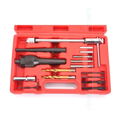 Kit herramientas extractoras bujías Rynzo para sacar piezas rotas con llave 4