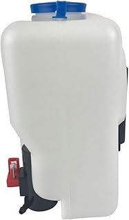 FAVOMOTO Kit de Garrafa de Bomba de Lavadora de Automóveis 12V 1. 5L Carro Windshield Lavadora Bomba Kit de Garrafa Lavadora Botão Boterão de Lavagem de Limpador (Preto)