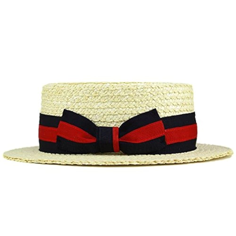 アノンハット リボンのキャノチエ 美品 Amazon | カンカン帽 メンズ