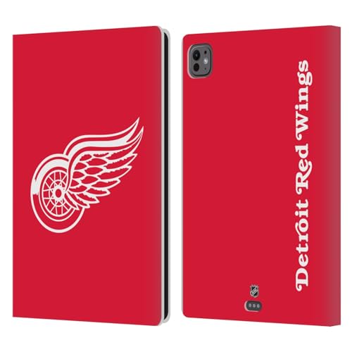 Étui portefeuille Detroit Red Wings pour iPad Pro 11 M4 en cuir Head Case Designs