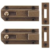 Loquet coulissant – laiton sélectionné de haute qualité, haute résistance, haute dureté, indéformable, quincaillerie pour portail