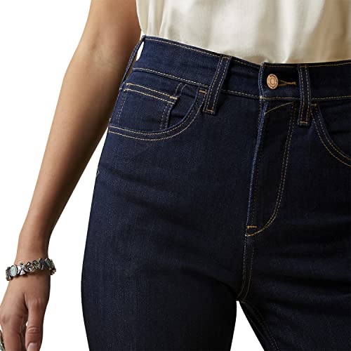 ARIAT Women's Ultra High Rise Jazmine Straight Crop Jean4