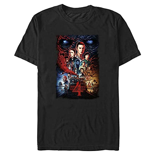 T-shirt Stranger Things homme idéal pour vos soirées streaming Netflix