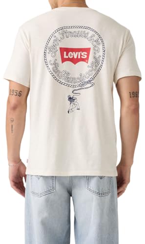Levi's Ss Relaxed Fit Tee Ls &Co Lasso Egret – Ansicht 5