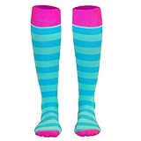 Performance Compression Knee Socks | Run for Wine | Medium