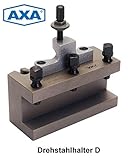 einfache Höhenjustierung des Stahlhalters über eine Rändelschraube mit Sicherungsmutter