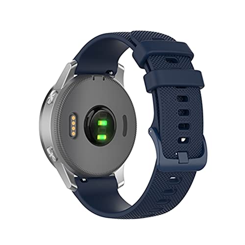 Correa de silicona de 22mm para reloj de 42 mm ideal para entrenamientos y oficina