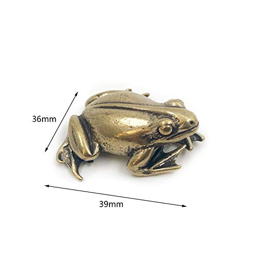Lyfjxx Brass Crab Figurine,Animals Brass Decor Ornaments Home Tea Table Feastival Decorations thumb #1