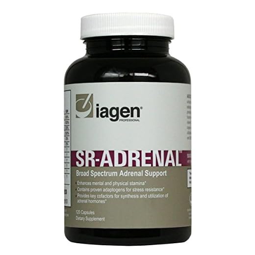 lagen Naturals | SR Adrenal Support | Enhanced w/ Vitamin C, B6 for Increased Stamina; Promotes Fatigue Relief, Adrenal Function & Immune System Support | 120 Veg Capsules | USA Made