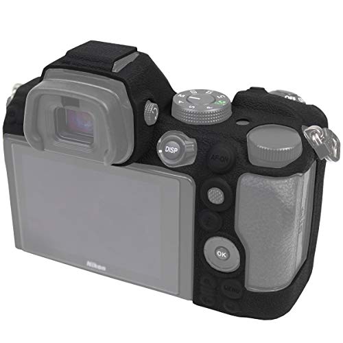 Easy Hood Camera Case For Nikon Z5, Texture Surface, Anti-Scratch Soft Silicone Rubber Protective Camera Cover Detachable Protector Shell (Black) #TOP5