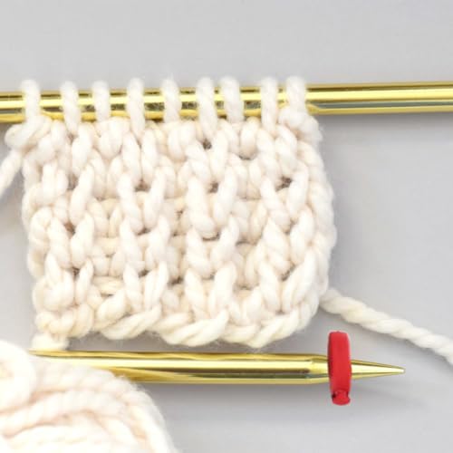 Image of 20PCS Knitting Needle Stoppers, Plastic Cord Locks for Drawstrings, Spring Needle Stopper Knitting Accessories, Single Hole Spring Toggle Stopper Knitting Accessories