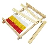 Jyinelx 1 StüCk Webrahmen Für Kinder Ab 4 Jahre, Loom, Größe 21,6 x 15,5 cm