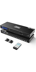 Amazon.co.jp: TESmart HDMI マトリックス 4入力4出力 シームレス