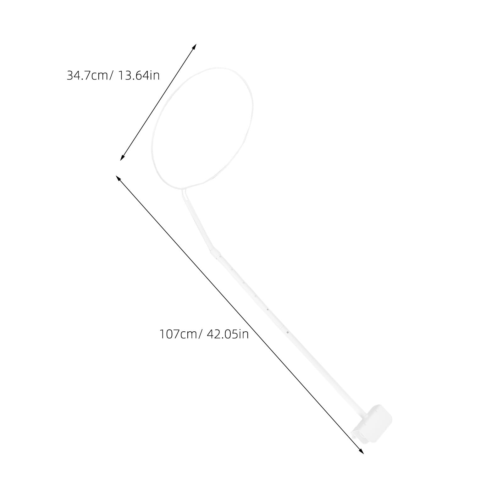 Supporto per Baldacchino Culla in Acciaio Inox Bianco, Rete