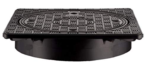 K + M Schachtabdeckung Kanaldeckel DN315/ Ø 315 mm Schachtdeckel mit Rahmen Kontrollschacht