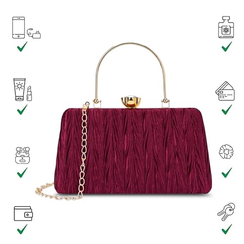 Image of Lavie Women's Tara Framed Clutch | Ladies Purse Handbag