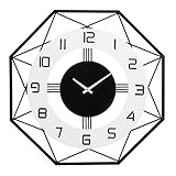 【MULTI-ZWECK DER Wanduhr】Hängen Sie an Wohnzimmer, Schlafzimmer, Arbeitszimmer, Küche, Werkstatt, Klassenzimmer, Café und Esszimmer. Diese einzigartige Uhr Dekoration wird sicherlich.