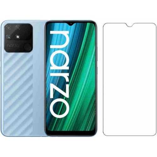 Image of Embed HD-Clear Screen Guard for Realme Narzo 50a - Harder or Durable Plastic & More Impact-Resistant Than Glass, with Free Installation Kit