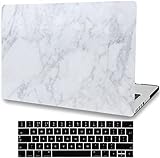 【Elegante y protección de 360°】La funda para portátil es delgada, bonita, elegante, bonita y duradera. El estuche rígido para computadora portátil está hecho de plástico de alta calidad, ajuste perfecto, máxima protección contra golpes, rasguños y el desgaste diario.