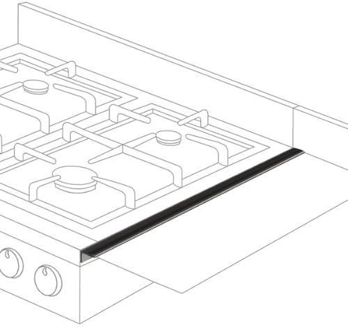 SE24BLA Oven Gap Guard (Pack of 2)