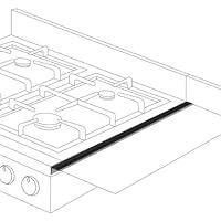 Algopix Similar Product 10 - Stovetop Extender SE24BLA Oven Gap