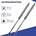RJHUYDS 2-Pack Rear Trunk Gas Struts for Mini One Cooper R50 R53 Hatchback 2001-2006, Telescopic Lift Support Shock Absorbers | Heavy-Duty Tailgate Hydraulic Rods