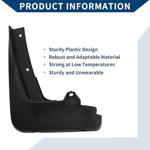 Image of Mud Flaps Splash Guards W /Mount Accessories for BMW X6 G06 2018-2019 Front and Rear Mud Guards 1 Set