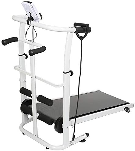 Caminadora Mecánica Plegable Multifunción con Banda para Entrenamiento
