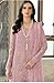 Shriva Fashion Indian Pakistani Salwar Kameez suit ready to wear embroidered plus size eid festival for women (1037) (Pink, 36)
