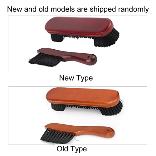 Billiard Brush 2Pcs Pool Snooker Billiard Table Brush PVC Wooden Handle for Billiard Table Cleaning Tool - Image 4