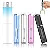 GeeRic 5 Stück Parfümzerstäuber,Nachfüllbar Parfümzerstäuber (5 ml*4+8 ml*1),Mini Portable Nachfüllbare Sprühflasche mit…