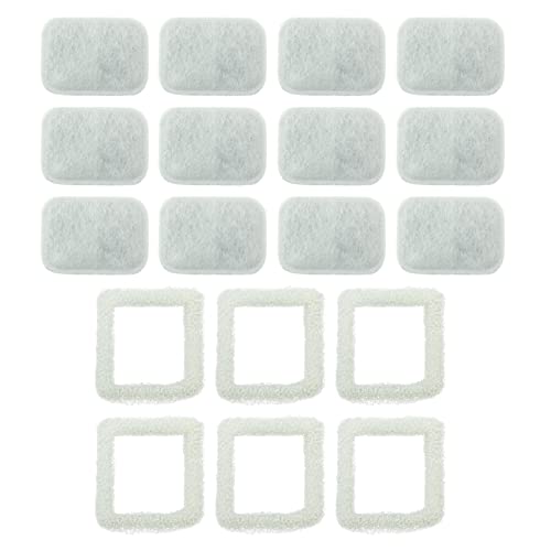PET STANDARD Water Filters, Compatible with iPettie® Tritone Ceramic Fountain, Pack of 12