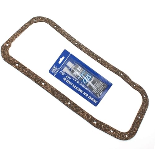 Image of CNS Engine Oil Pan Gasket with Silicone Compatible with 04-09 Chevrolet Aveo AVEO5 1.6L (1598cc /98cid) DOHC L4