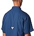 Columbia Mens PFG Tamiami II Short Sleeve Fishing Shirt, Carbon, X-Large