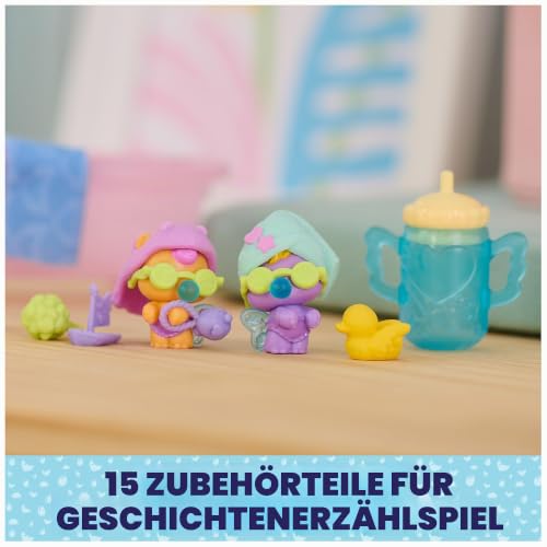 Hatchimals Alive Plantschspaß Set - Badewanne mit Zwei magischen, selbstschlüpfenden Eiern und 15 Accessoires, für Kinder ab 4 Jahren – Ansicht 6