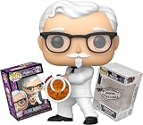 Funko Fusion Colonel Sanders with Nugget Launcher + ToyBop Protector: Pop! Games Vinyl Figure (Bundled with Pro-Deluxe Pop Protector Collector Case Box Gift Set) (88350 Standard White)