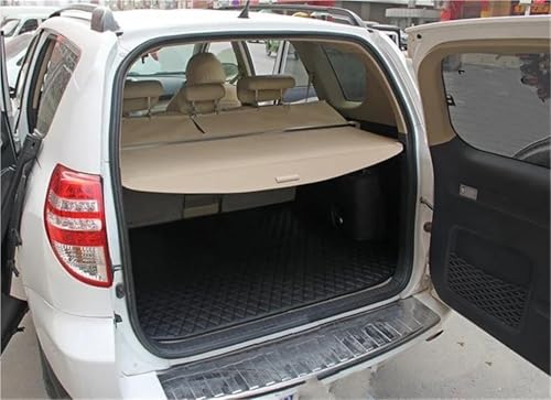 Cubierta de maletero para Toyota RAV4 2006-2012 persiana de carga interior beige 3