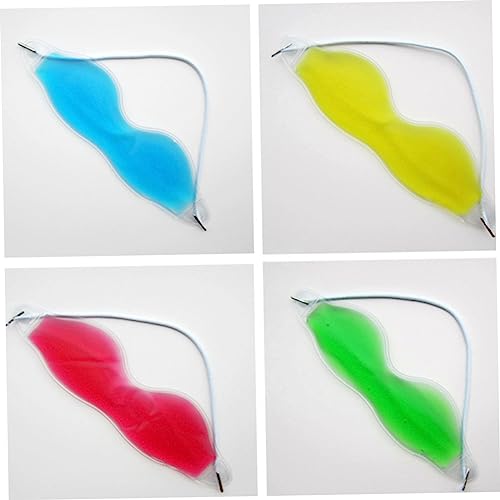 Hemoton Máscara De Olhos Terapêutica Legais Para Cuidados Com Os Olhos Contas Reutilizáveis Almofada