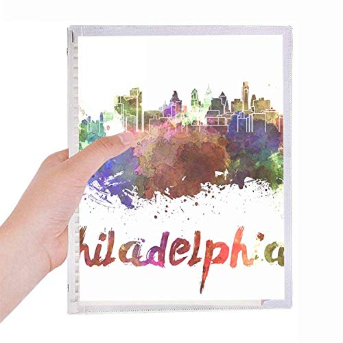 Cahier à spirales rechargeable Philadelphia pour vos voyages