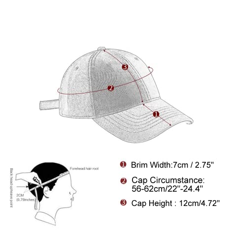 Quanhaigou Low Profile Baseball Cap For Men Women - Cotton Dad Hat-Classic Adjustable Unconstructed Plain Hat (White) #TOP6