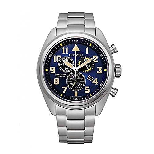 Citizen At2480-81L Eco-Drive Super-Titanium Chronograph 43Mm