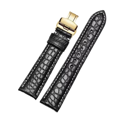 [jW[ł] Midoƌ݊ IWCƌ݊ Tissotƌ݊ Omegaƌ݊ LonginesuXbgXgbv(Black white-gold B,19mm-width)