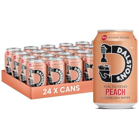 Dalston's Sparkling Peach Soda - Low Calorie Cover
