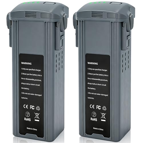 styvra Air 3 Intelligent Flight Battery (2-Pack) 4241mAh 14.76V up to 46 Minutes Flight Time Compatible with DJI Air 3 / Air 3S Drone
